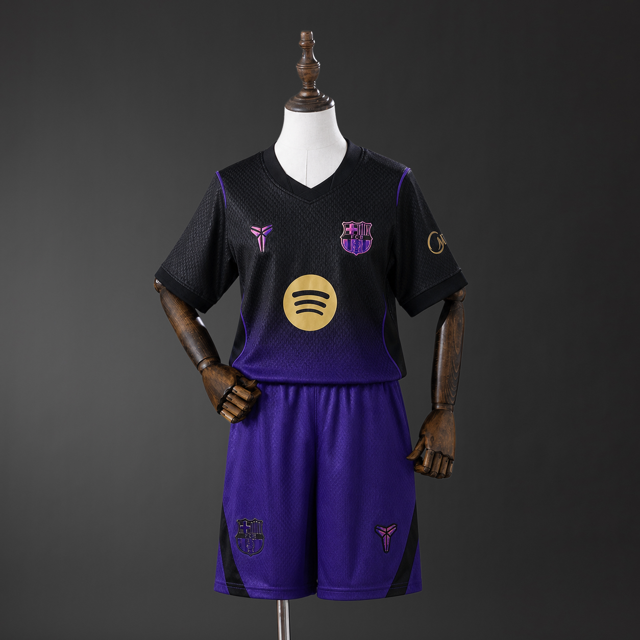Barcelona 26/27 kids away kit
