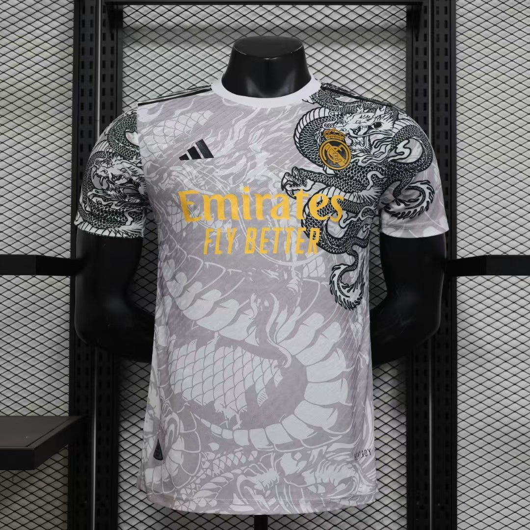 24/25 Real Madrid Gray/White Special Jersey