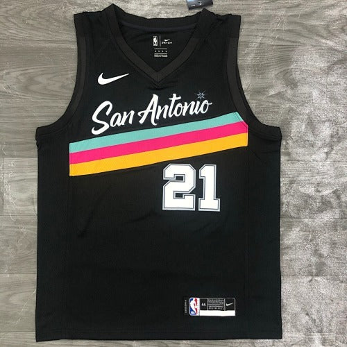 2021 Spurs City Edition No. 21 Duncan