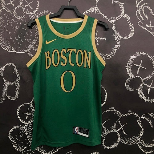 20th Season Celtics City Edition Green No. 0 Tatum