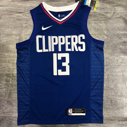 20th season Clippers limited blue No. 13 Paul George