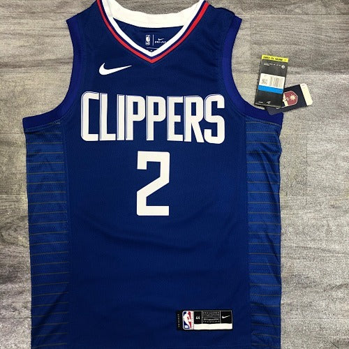 20th season Clippers limited blue No. 2 Leonard