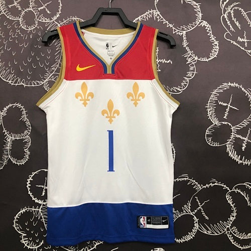 20th Season Pelicans City Edition No. 1 Zion