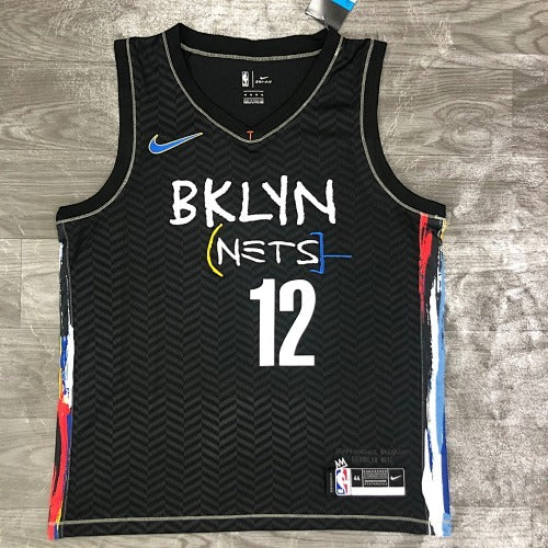 21 Season Brooklyn Nets City Edition Graffiti Style No. 12 Harris