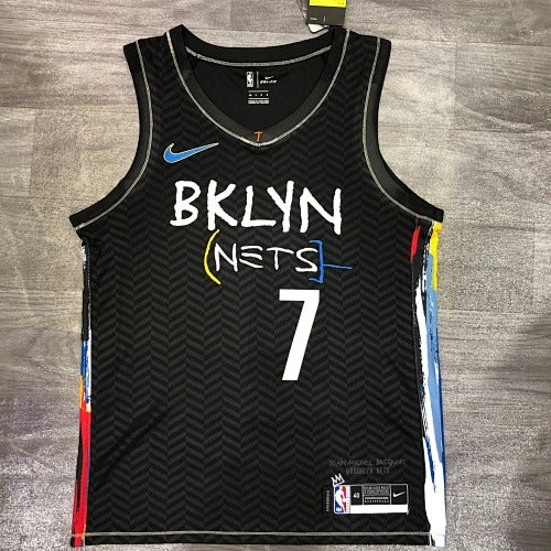 21 Season Brooklyn Nets City Edition (Graffiti Style) No. 7 Durant