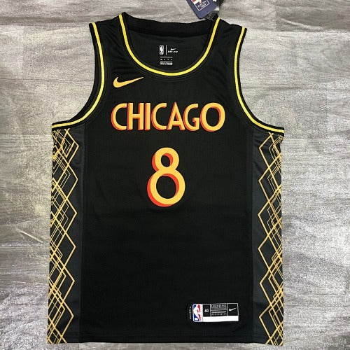 21st season Bulls City Edition No. 8 LaVine