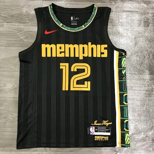 21st season Grizzlies City Edition No. 12 Morant