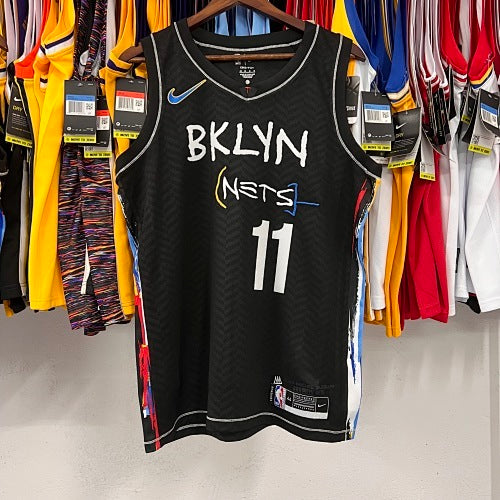 21st Season Nets City Edition Graffiti Black No. 11 Irving