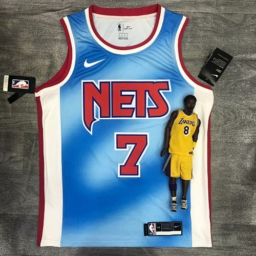 21st Season Nets Retro Limited Blue No. 7 Durant