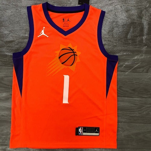 21st Season Suns Jordan Theme Orange No. 1 Booker