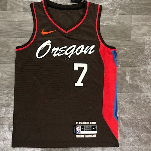 21st Season Trail Blazers City Edition Brown Brandon Roy