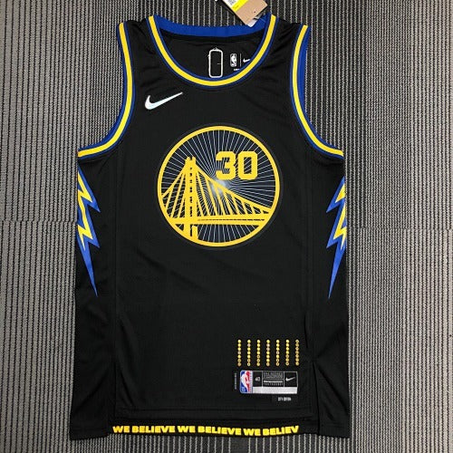22nd Season Warriors City Edition No. 30 Curry