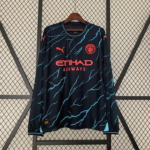 23/24 Long sleeve Manchester City third away
