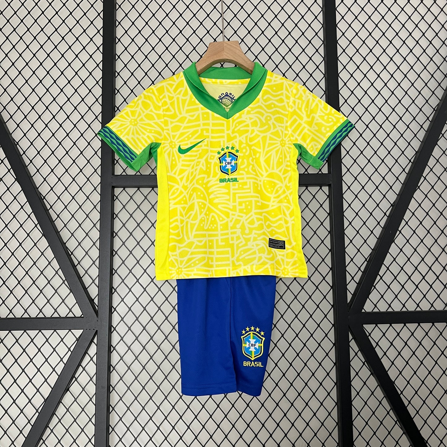 Brazil Home Kids Jersey