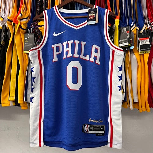 23rd Season 76ers Away No. 0 Marx