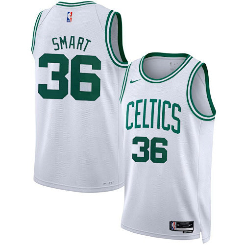23rd Season Celtics White No. 36 Smart