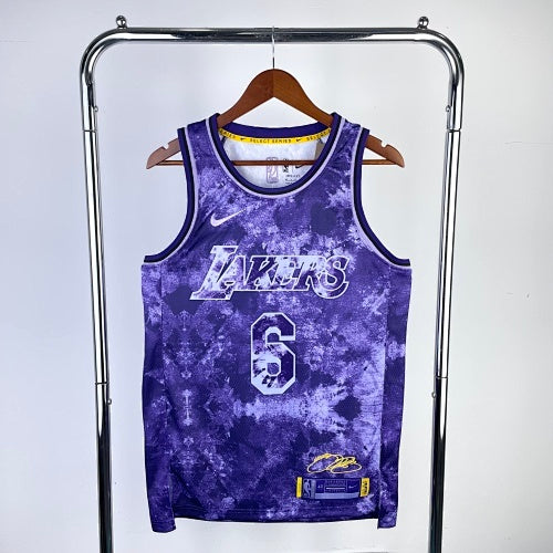 23rd Season Glory Edition Lakers No. 6 James