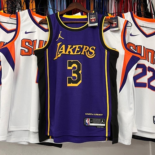 23rd Season Lakers Jordan Limited Purple No. 3 Davis