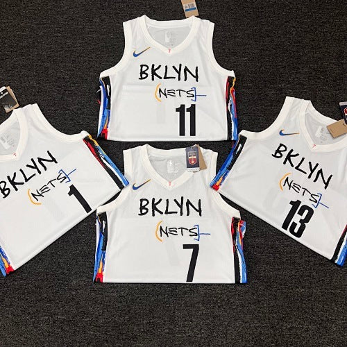 23rd Season Nets City Edition Graffiti White