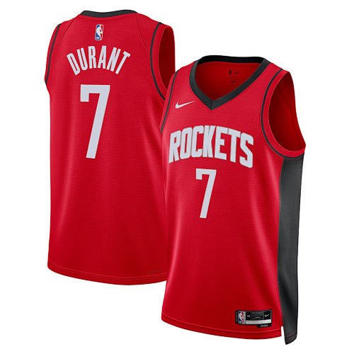 23rd Season Rockets Away Red No. 7 Durant