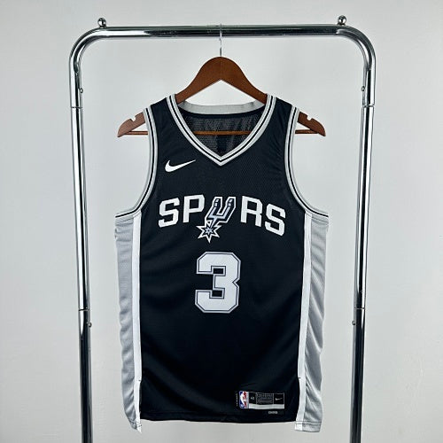 23rd Season Spurs Black No. 3 Paul