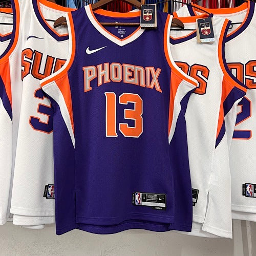 23rd Season Suns Away Purple No. 13 Nash