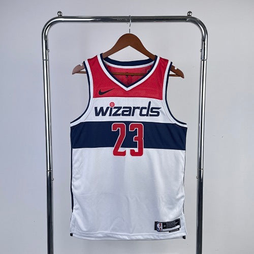 23rd Season Wizards Home White No. 23 Jordan