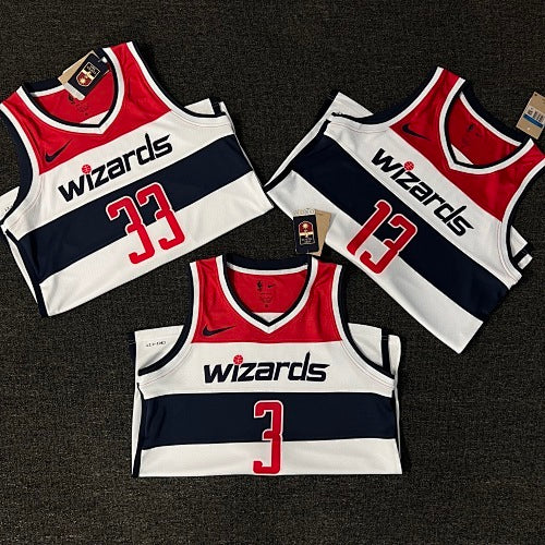 23rd season Wizards home white