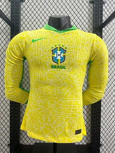 24 Brazil Home Long Sleeve
