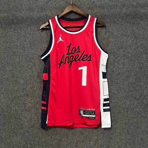 25th Season Clippers Announcement Edition Red No. 1 Harden