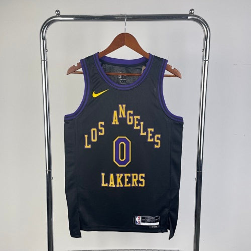 26th Season Lakers City Edition No. 0 Westbrook
