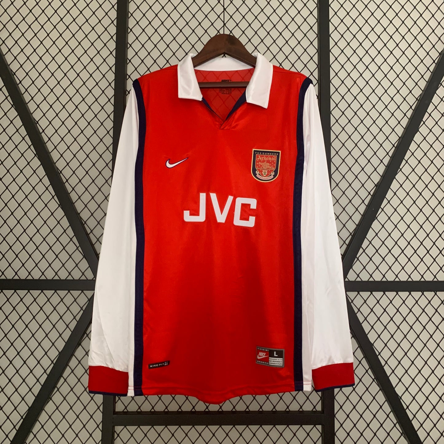 98/99 Arsenal Home Retro Long Sleeve Jersey