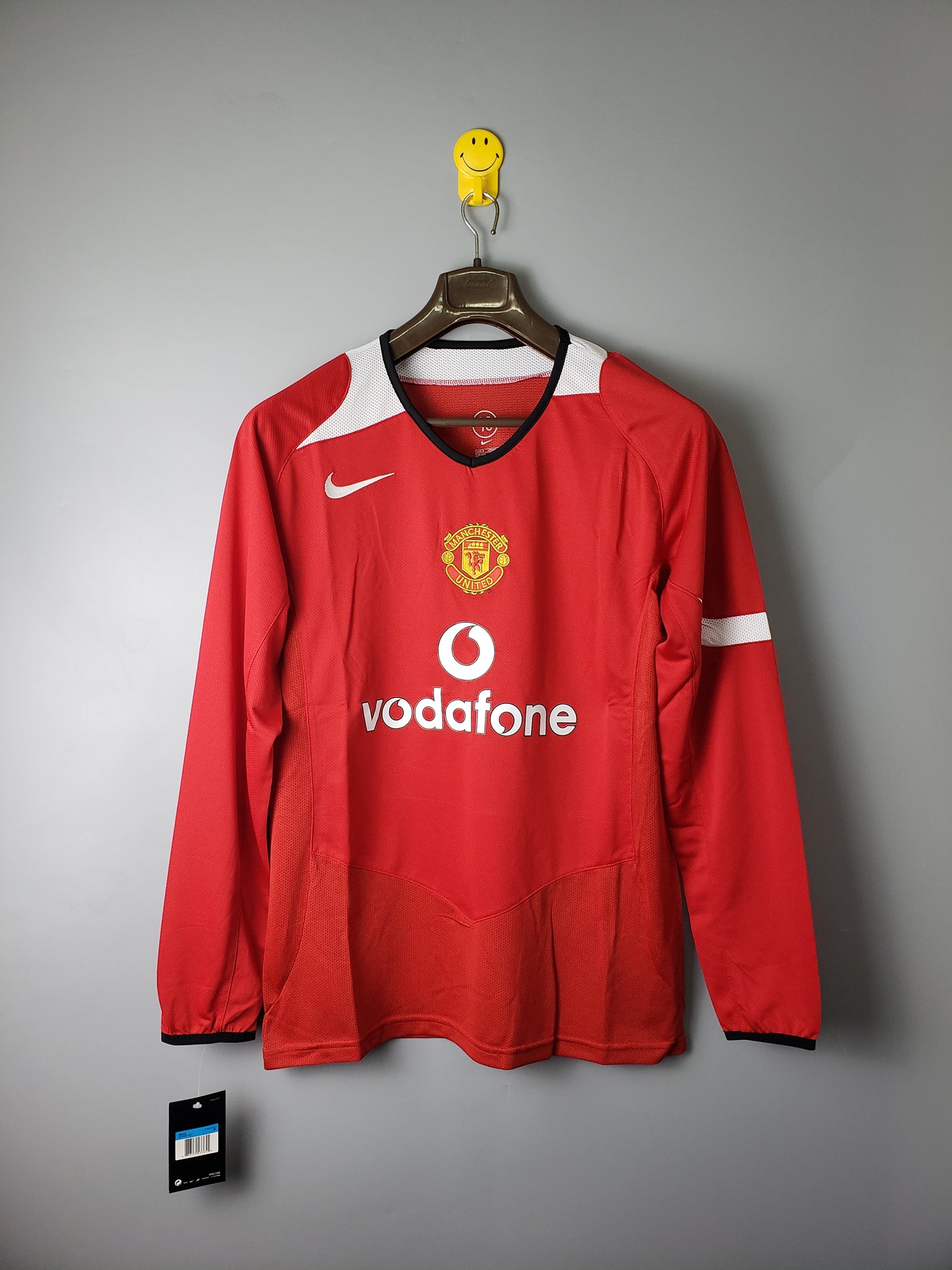 05/06 Manchester United Home Long Sleeve Retro Jersey