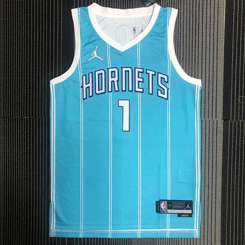 75th Anniversary Hornets Blue No. 1 Ball