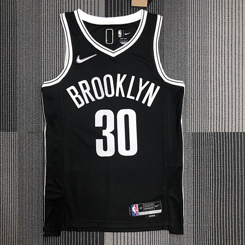 75th Anniversary Nets Black No. 30 Curry