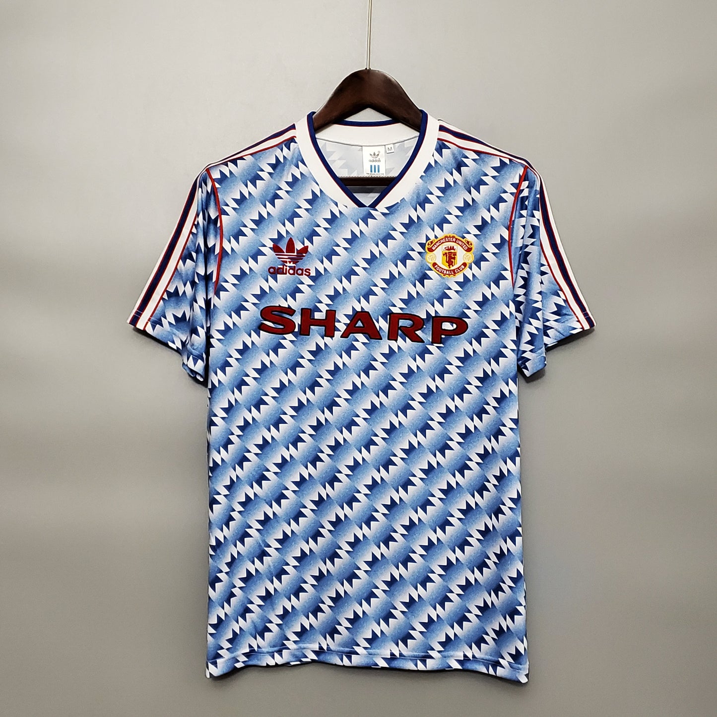 90/91 Manchester United Away Retro Jersey