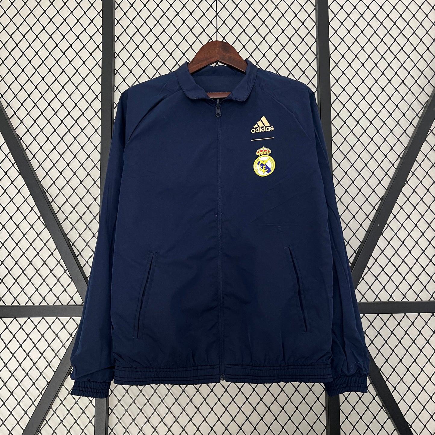 24/25 Real Madrid trench coat reversible