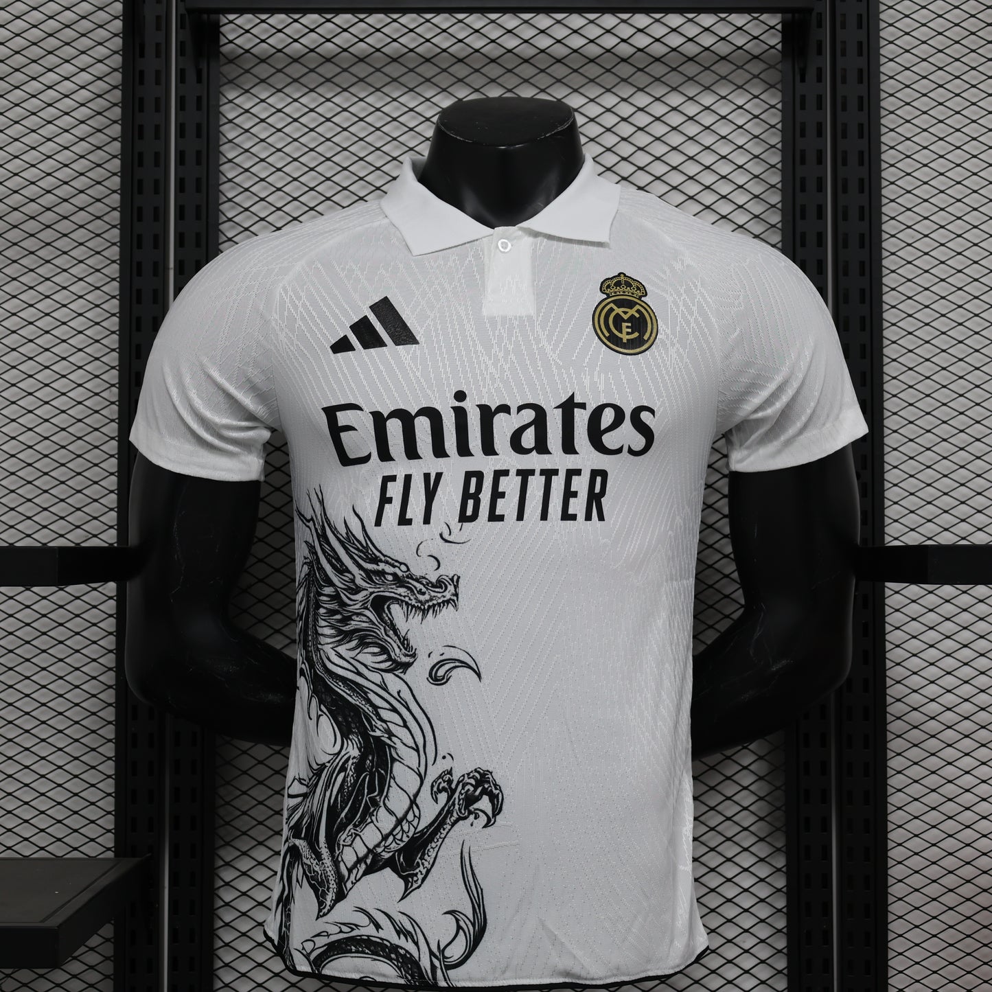 24/25 Real Madrid Black Dragon Special Jersey