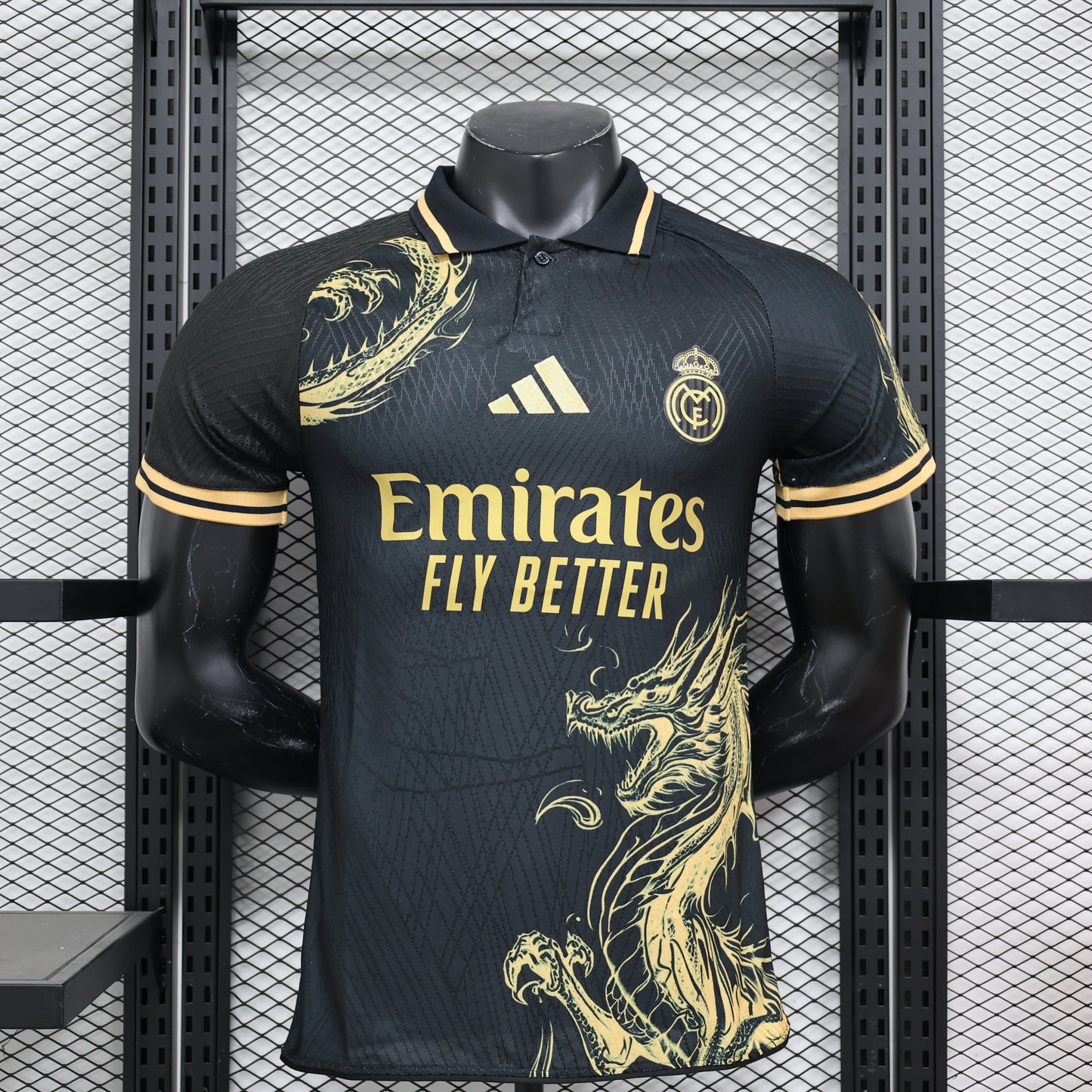 24/25 Real Madrid Gold Dragon Special Jersey