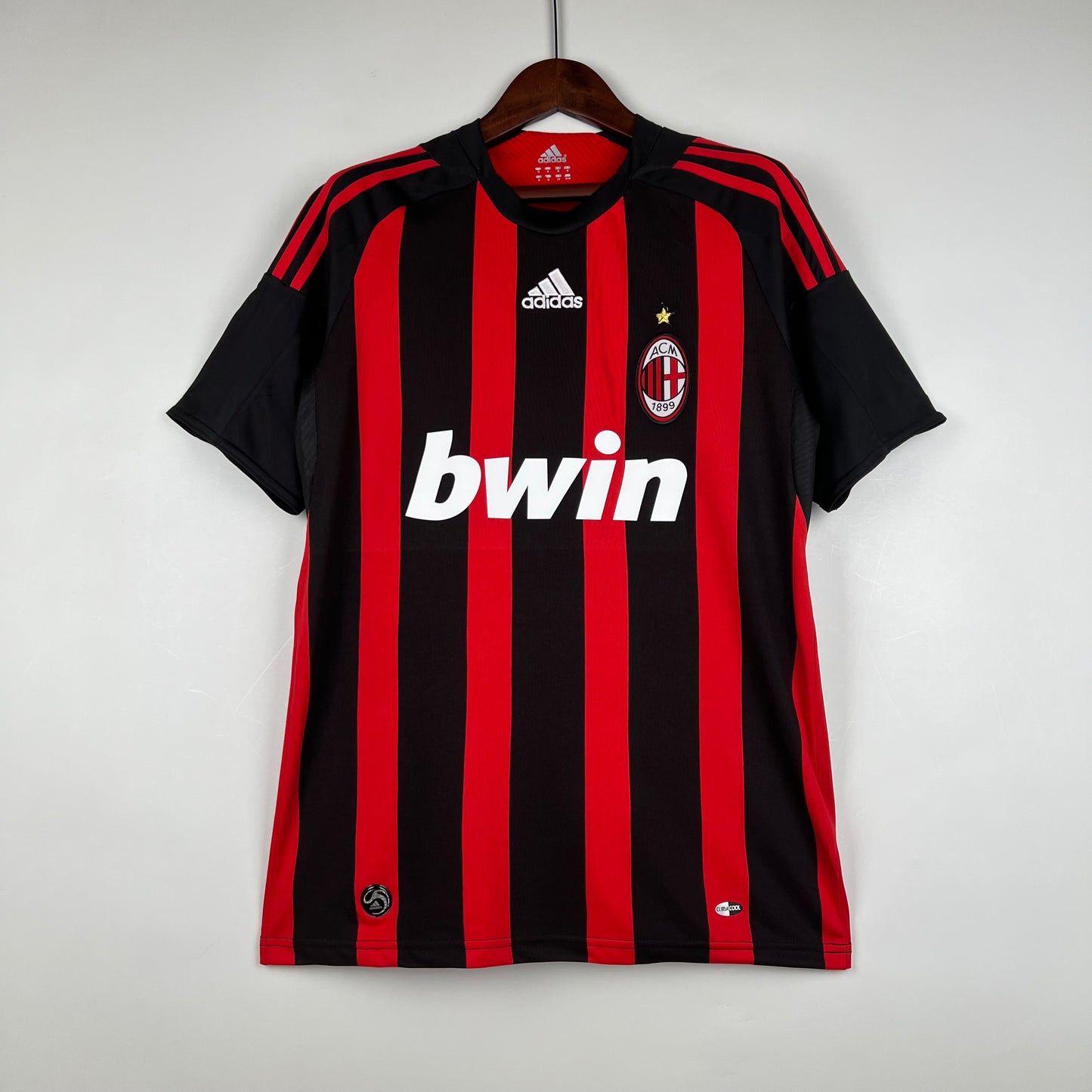 08/09 AC Milan retro home jersey