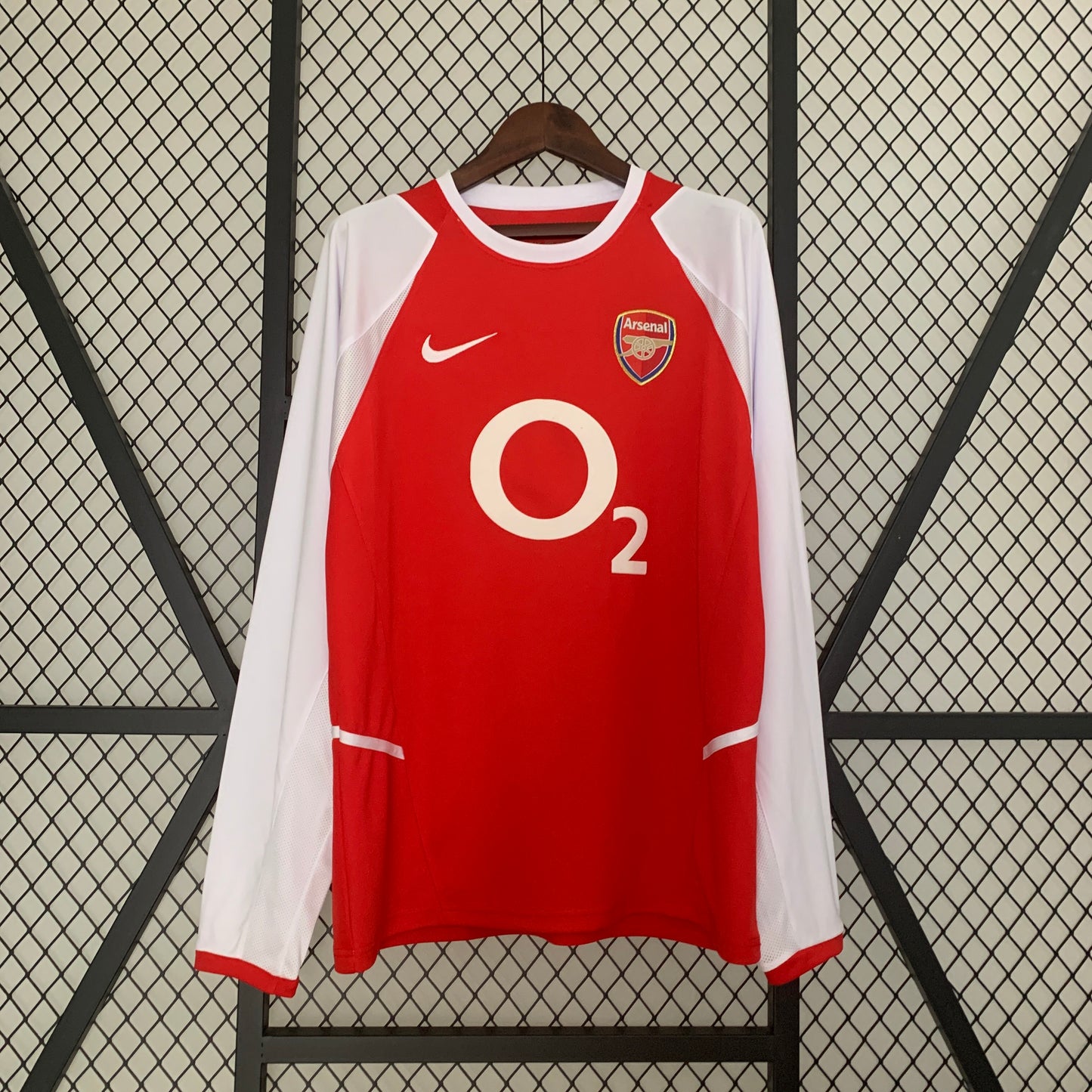 02/03 Arsenal Home Retro Long Sleeve Jersey