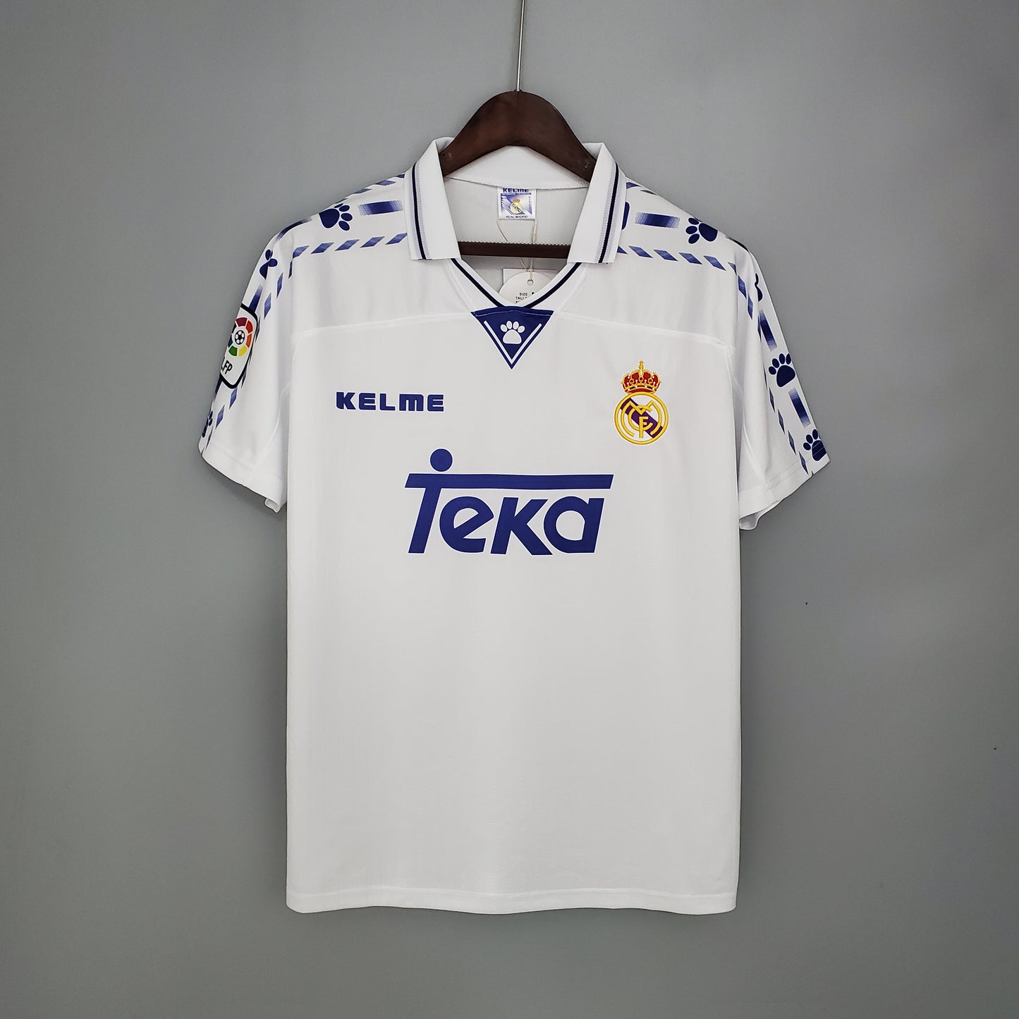 96/97 Real Madrid Home Retro Jersey