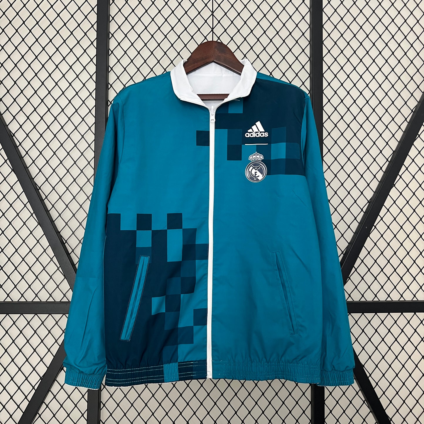 24/25 Real Madrid trench coat reversible