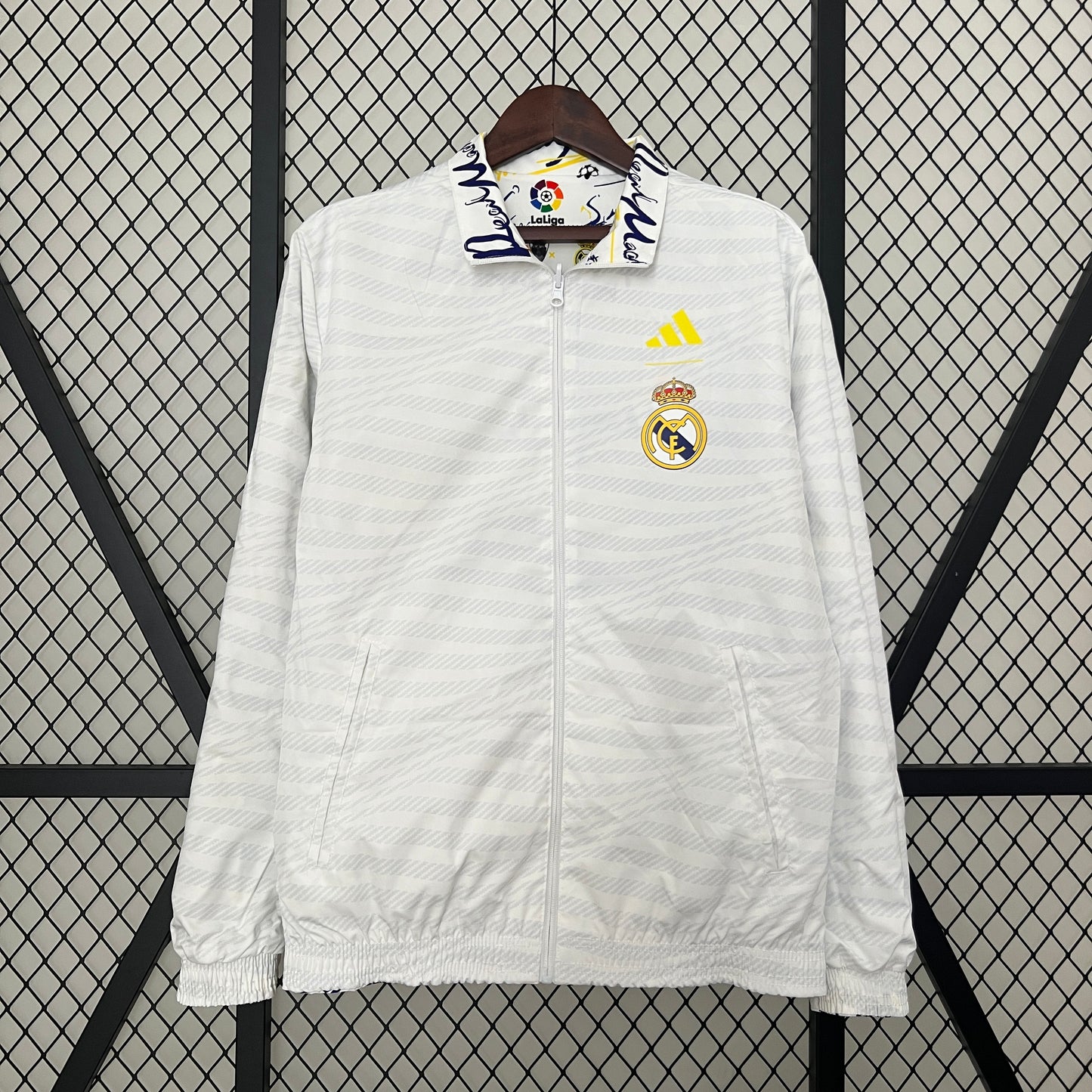 24/25 Real Madrid trench coat reversible