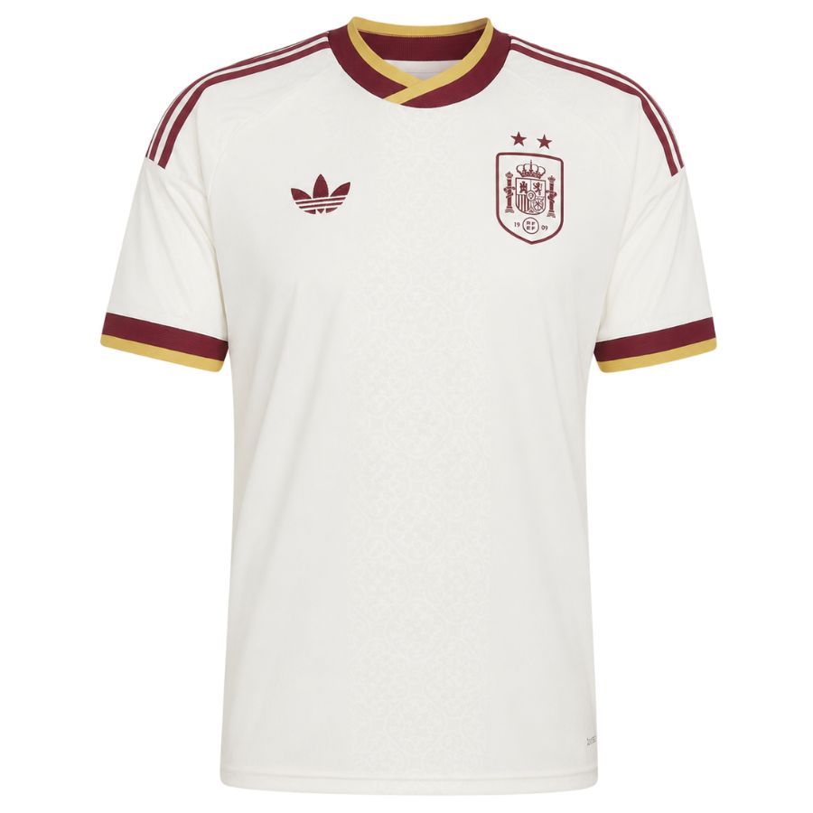 Spain 2026 World Champions Away Jersey (2 Stars)