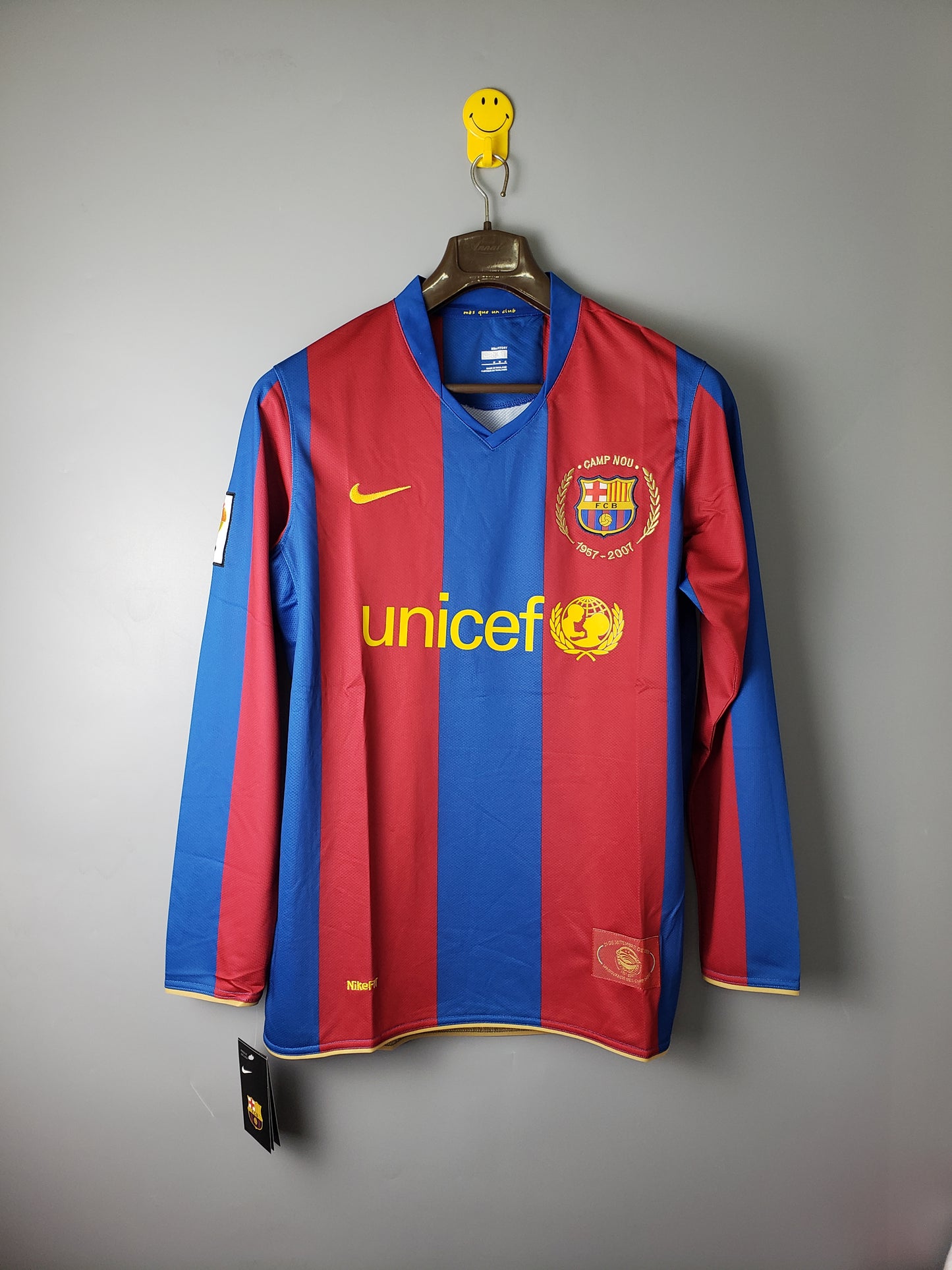07/08 Barcelona Home Long Sleeves