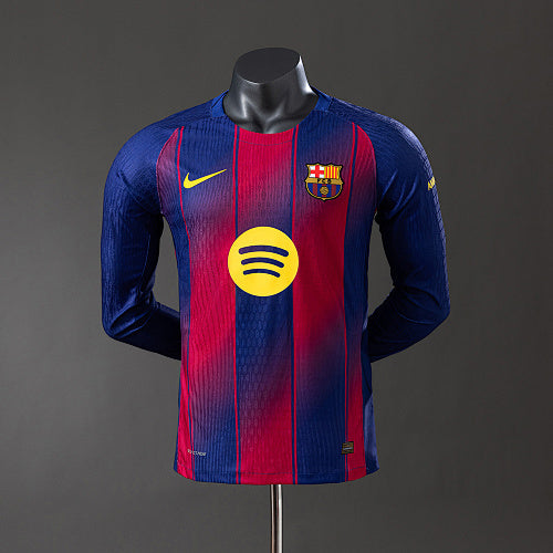 Barcelona 25/26 Home Long Sleeve Jersey