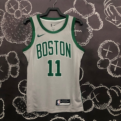 Celtics Gray No. 11 Irving