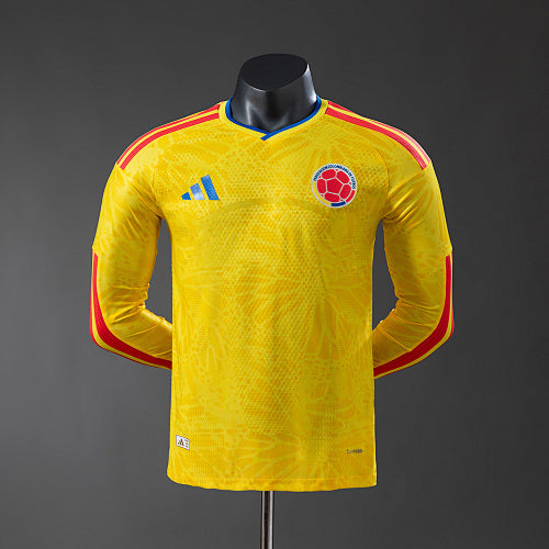 Columbia 2026 Home Long-Sleeve Player Version Jersey