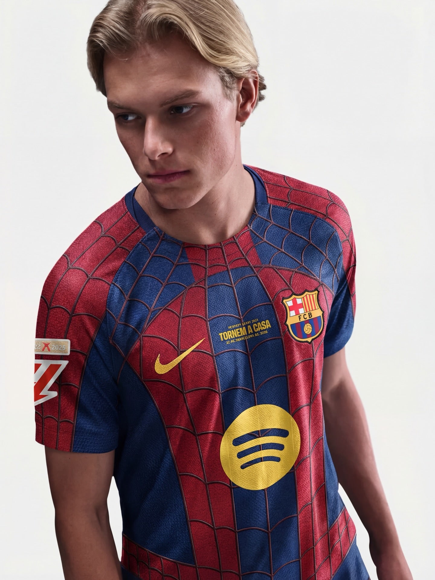 Barca X Spiderman Jersey